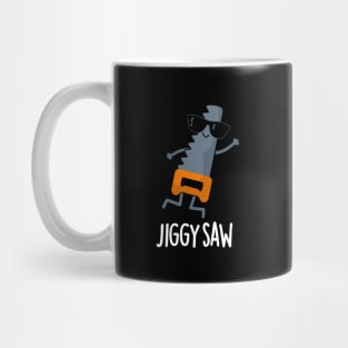 Jiggy Saw Cute Dancing Saw Pun Mug